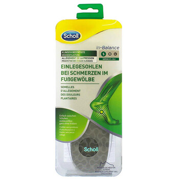 Scholl In-Balance Arch Pain Relief Insole - Vložky do topánok 
